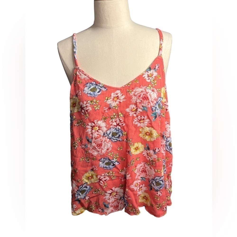 Torrid size 0 Sophie Crinkle Gauze Swing Cami
